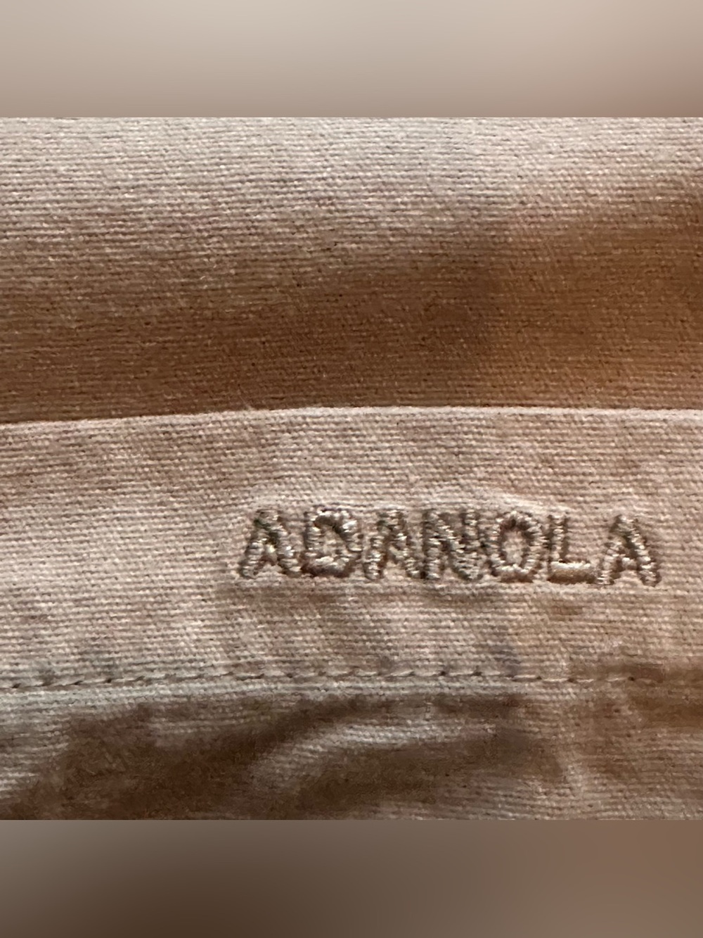 Adanola Oversized Cotton Shirt Green Utility Button Front Long Sleeve Casual MED - Picture 8 of 15